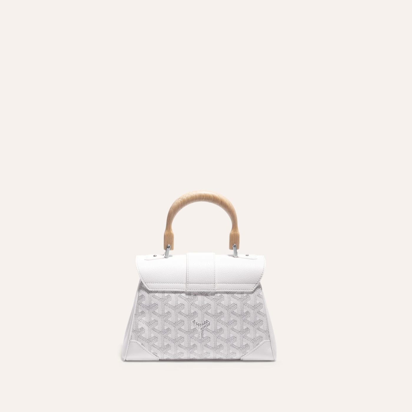 Goyard Saigon Souple Mini Bag White - Image 3
